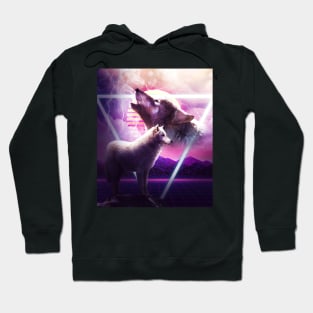 Trippy Wolf Rave Hoodie